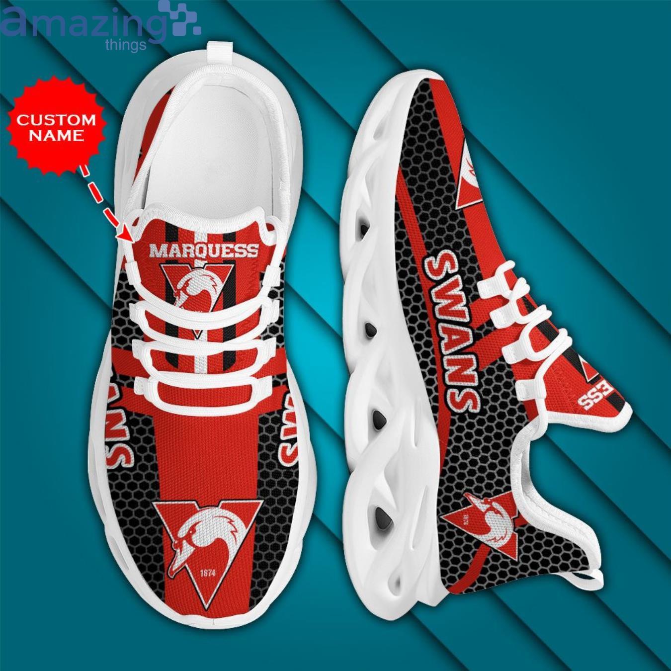 Sydney Swans Max Soul Sneaker Personalized Name image Sydney Swans Max Soul Sneaker Personalized Name Product Photo 4