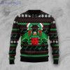 T-Rex Drink Beer Funny Party Ugly Christmas Sweater