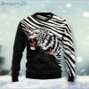 Tachi Tiger Black And White Ugly Christmas Sweater