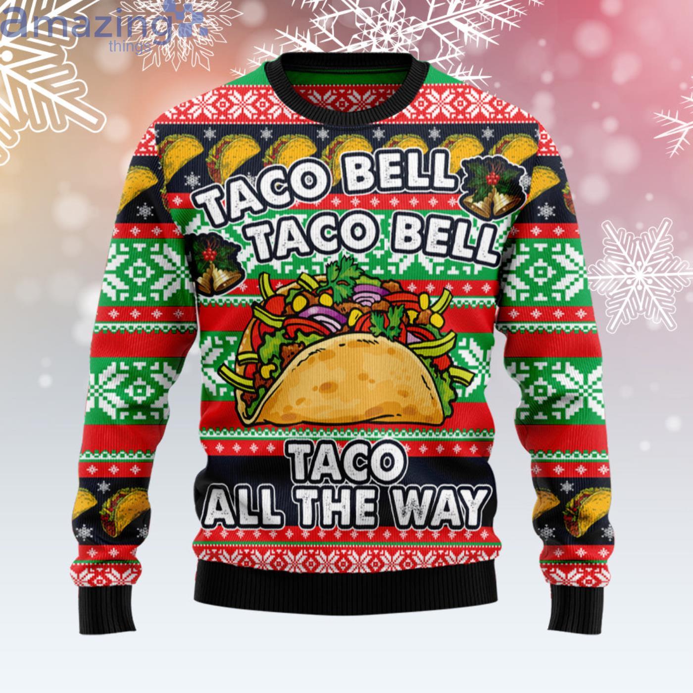 Taco bell shop xmas sweater