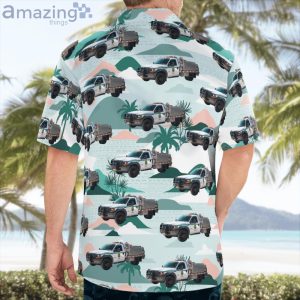 Tallahassee Florida Florida Forest Service Ford F550 Hawaiian Shirt Product Photo 2