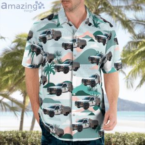Tallahassee Florida Florida Forest Service Ford F550 Hawaiian Shirt Product Photo 4