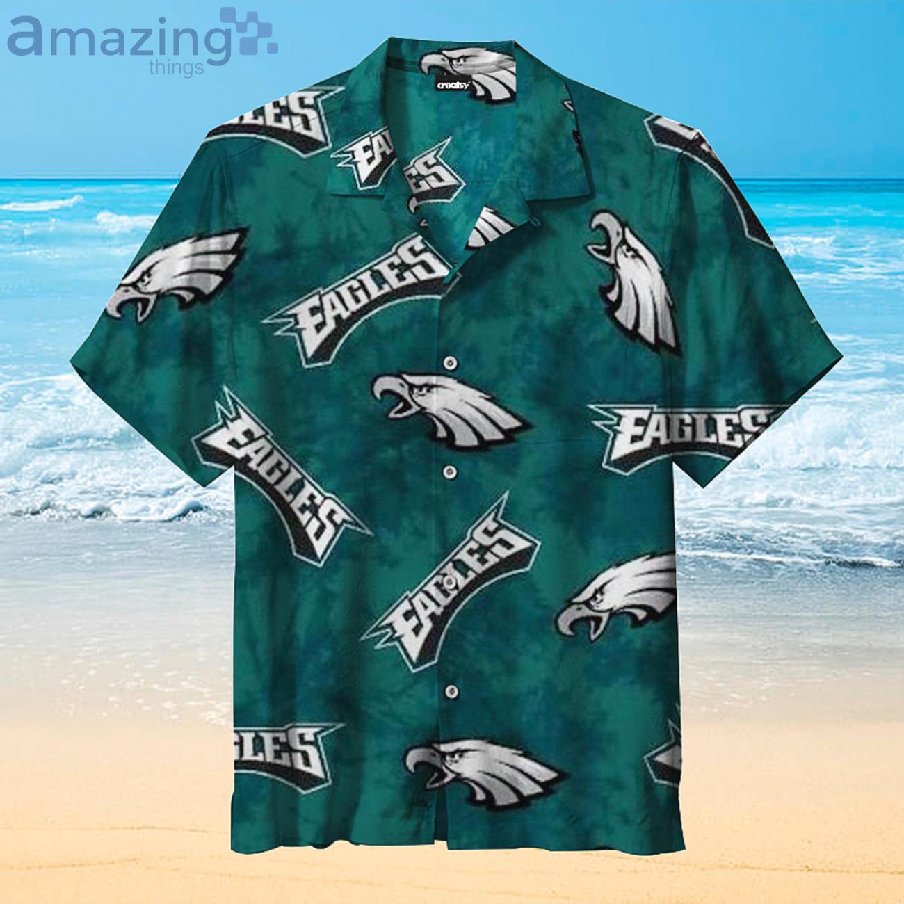 Team Philadelphia Eagles Fans Gift Logo Sport Lover Hawaiian Shirt Product Photo 1