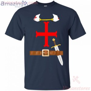 Templar Knight Halloween T-Shirt Product Photo 3