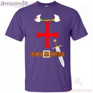 Templar Knight Halloween T-Shirt Product Photo 4