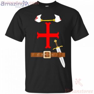 Templar Knight Halloween T-Shirt Product Photo 1