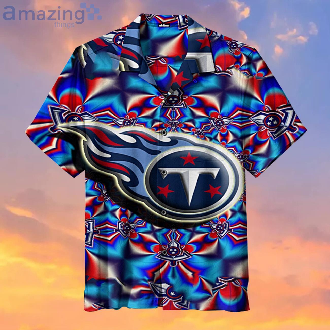 Tennessee Titans Colorful Fans Gift Logo Sport Lover Hawaiian Shirt Product Photo 1