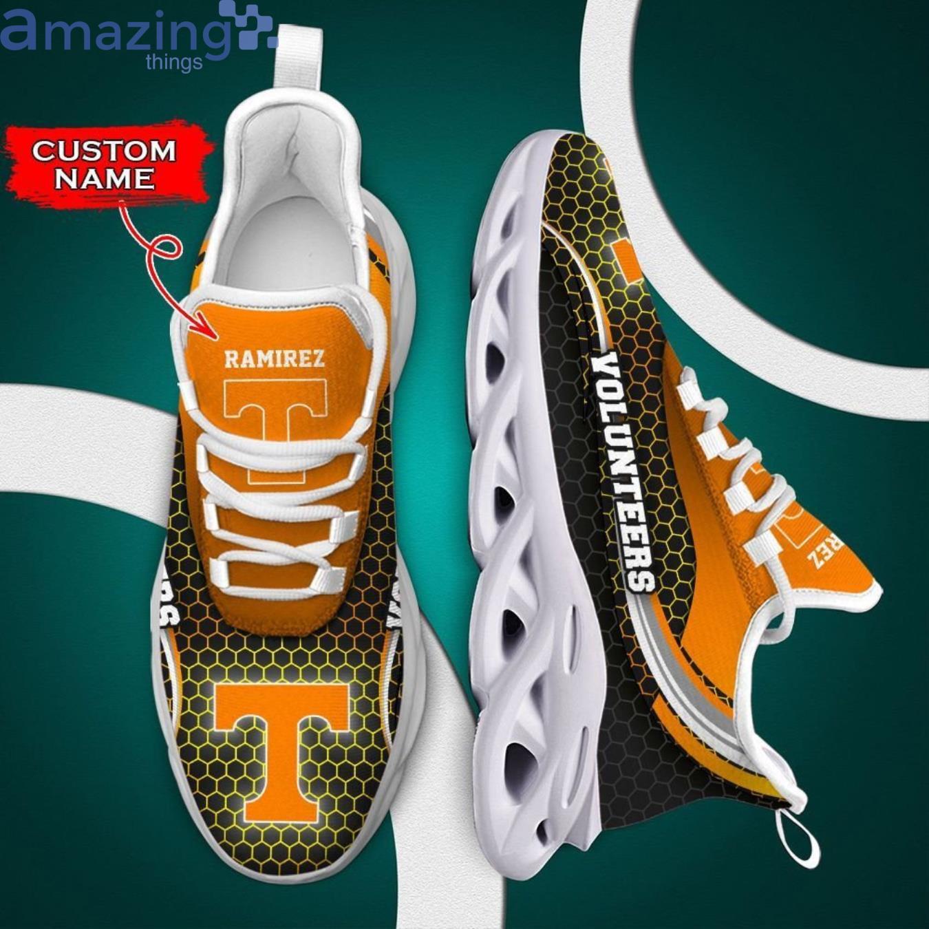 Tennessee Volunteers Max Soul Sneaker Custom Name Product Photo 1