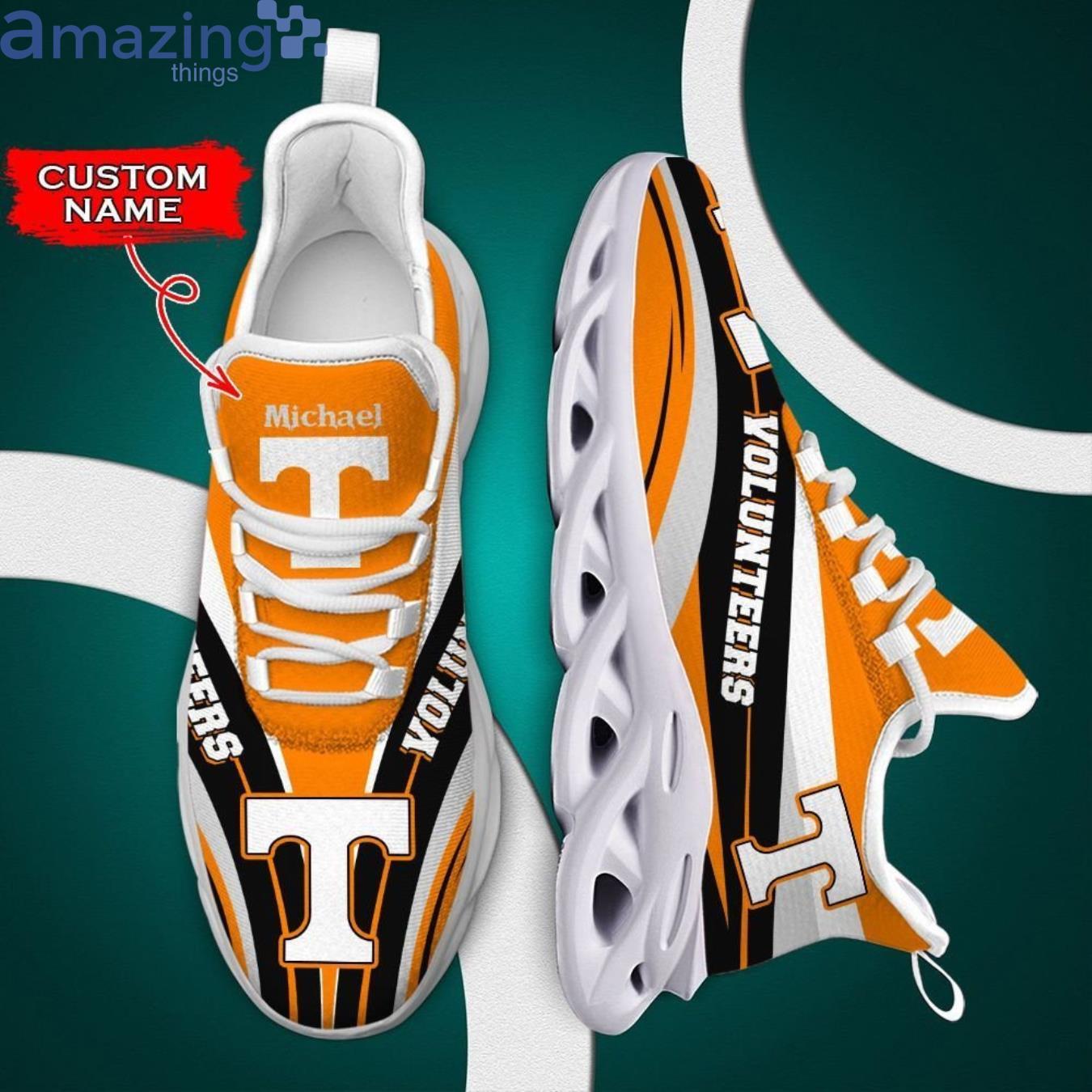 Tennessee Volunteers Max Soul While Sneaker Personalized Name Product Photo 1