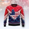 Texas Usa Flag Best Gift Ugly Christmas Sweater