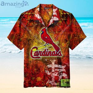 The Arizona Cardinals Vintage Print Unisex Fans Gift Logo Sport Lover Hawaiian Shirt Product Photo 1