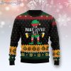The Beer Lover Elf Funny Ugly Christmas Sweater
