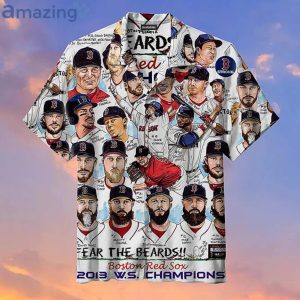 The Boston Red Sox Baseball Unisex Fans Gift Logo Sport Lover Hawaiian Shirt Product Photo 1