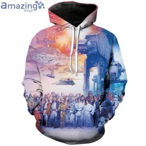 The Family Star Wars Full Print 3D Hoodieproduct photo 1