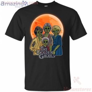 The Golden Girls Funny The Golden Ghouls Halloween T-Shirt Product Photo 1