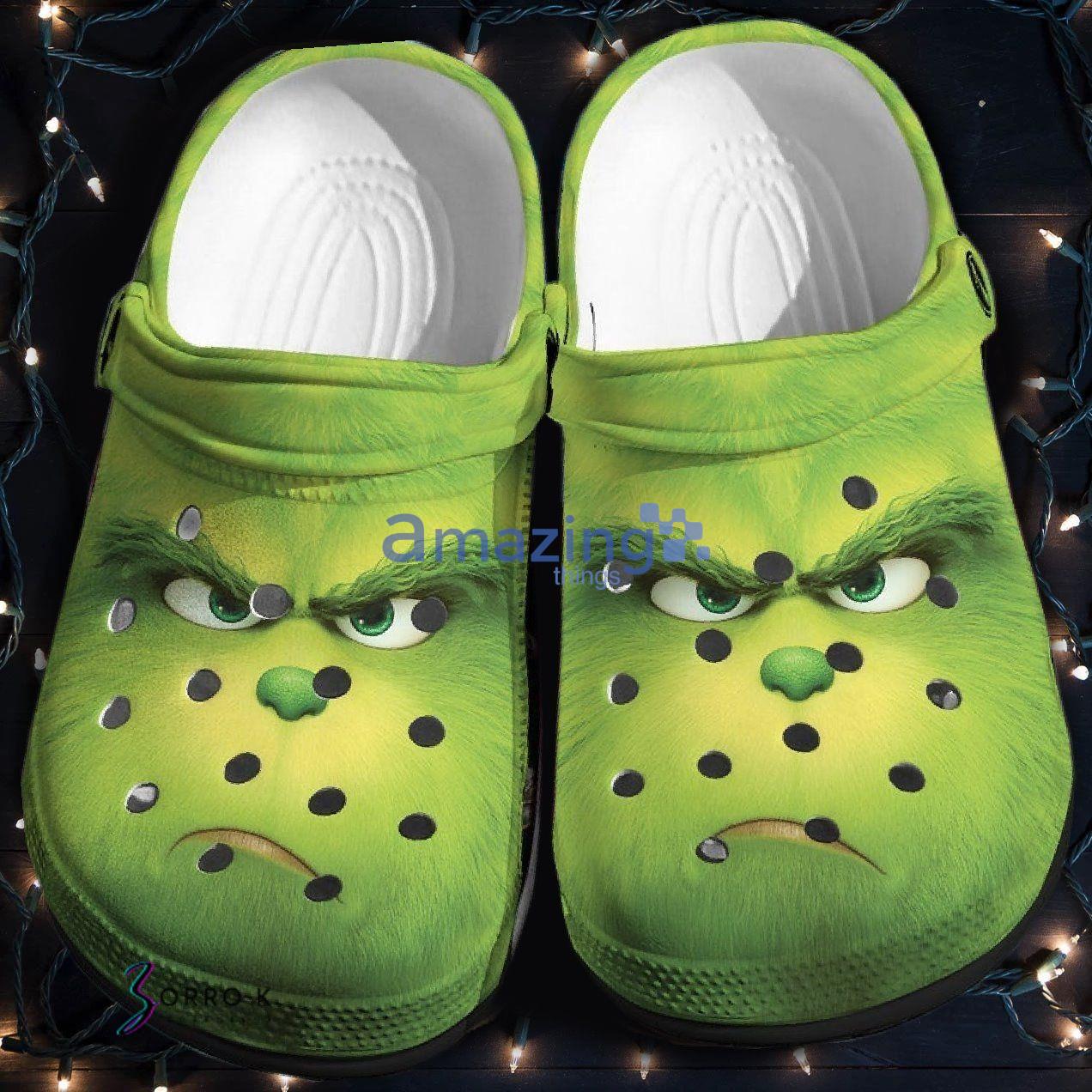 The Grinch Crocs Clog Shoes For Mens And Womens