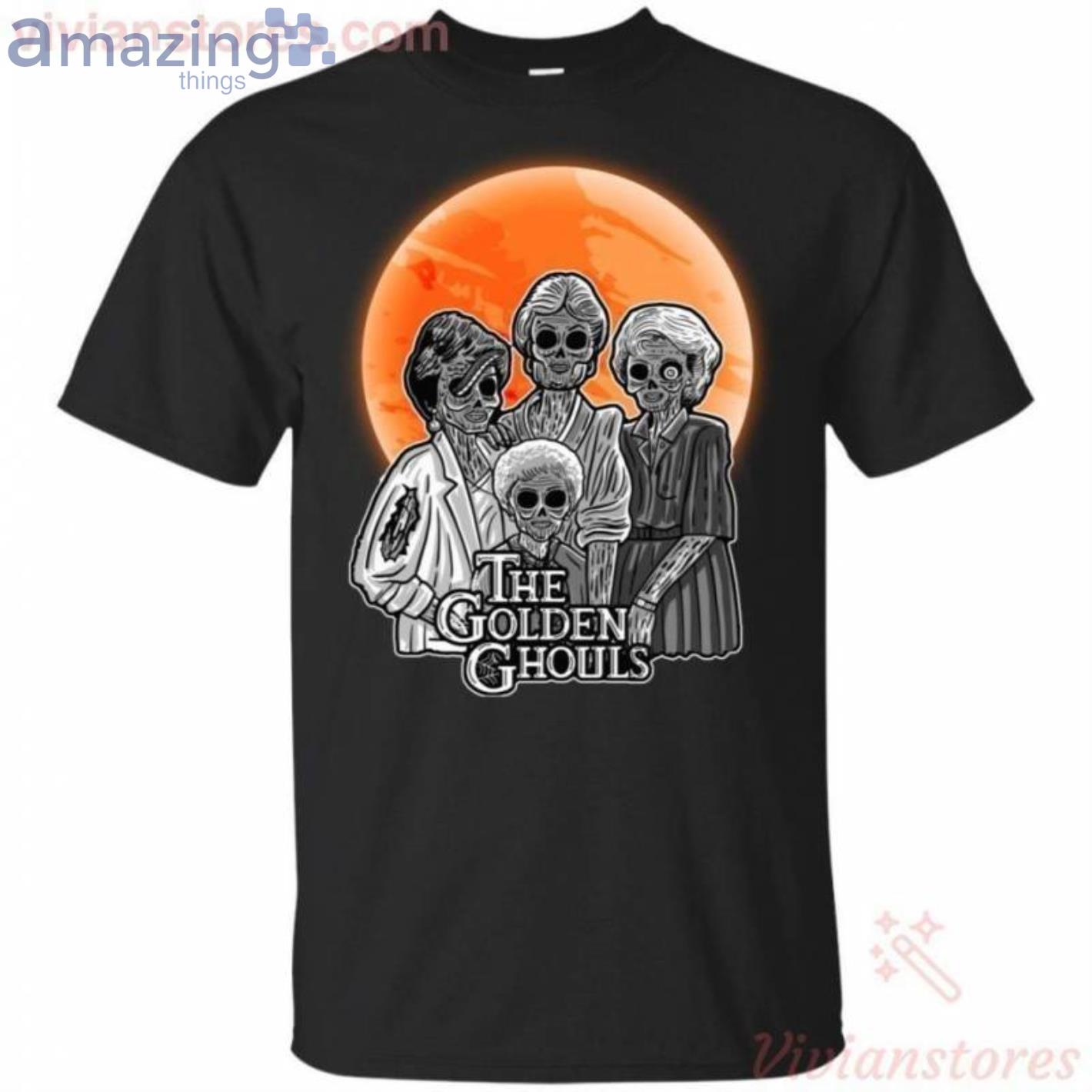 The Halloween Golden Girls The Golden Ghouls Funny T-Shirt Product Photo 1