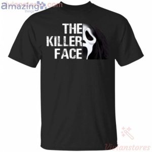 The Killer Face Ghostface Funny Halloween T-Shirt Product Photo 1