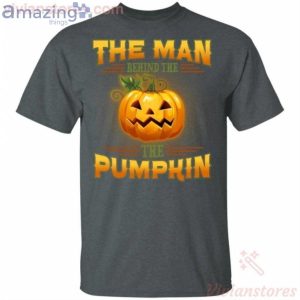 The Man Behind The Pumpkin Halloween T-Shirt Product Photo 2