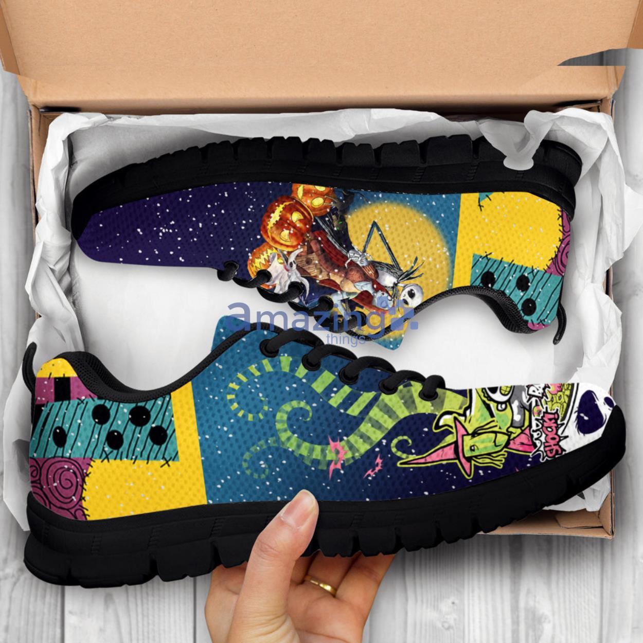 The Nightmare Before Christmas Film Halloween Sneaker image The Nightmare Before Christmas Film Halloween Sneaker Product Photo 2