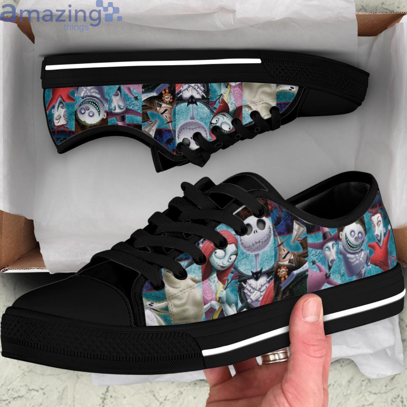The Nightmare Before Christmas Low Top Canvas Shoes Product Photo 1