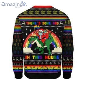 There's Some Hos In This House Ugly Christmas Sweater Product Photo 2