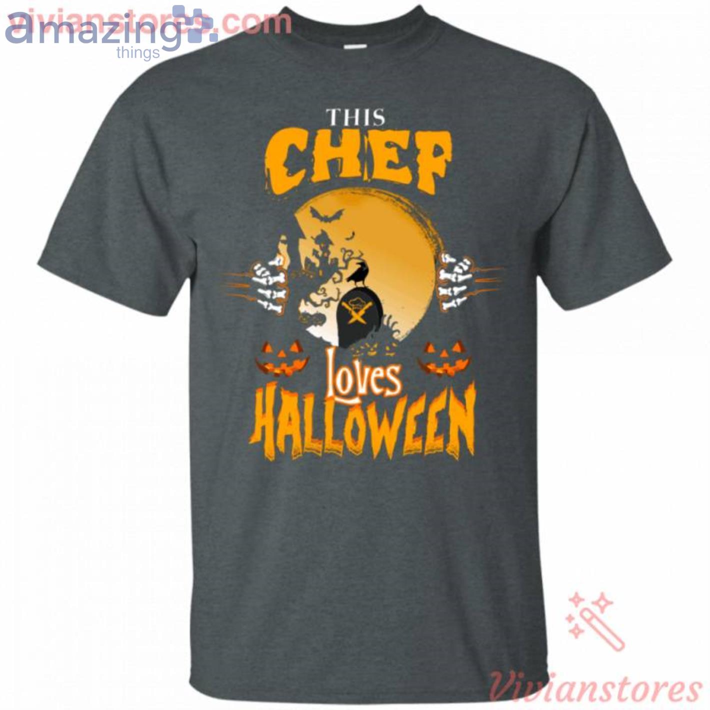 This Chef Loves Halloween T Shirt image This Chef Loves Halloween T-Shirt Product Photo 2