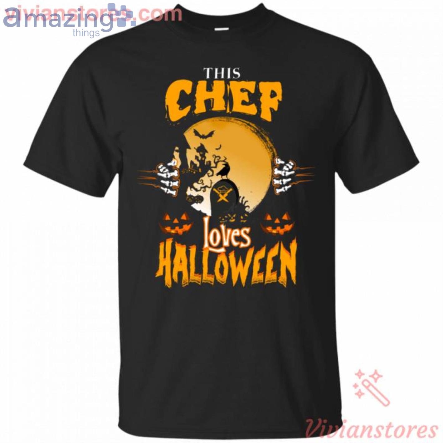 This Chef Loves Halloween T Shirt image This Chef Loves Halloween T-Shirt Product Photo 1 Product photo 1