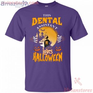 This Dental Assistant Loves Halloween T Shirt image This Dental Assistant Loves Halloween T-Shirt Product Photo 4