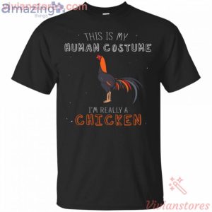 This Is My Human Costume I'm A Chicken Halloween T-Shirt Product Photo 1