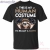 This Is My Human I’m Really A Sloth Halloween T-Shirt