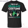 This Is My Human I’m Really A Turtle Halloween T-Shirt
