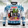 This Seat Is Taken Bernese Mountain Dog Ugly Christmas Holiday Sweater