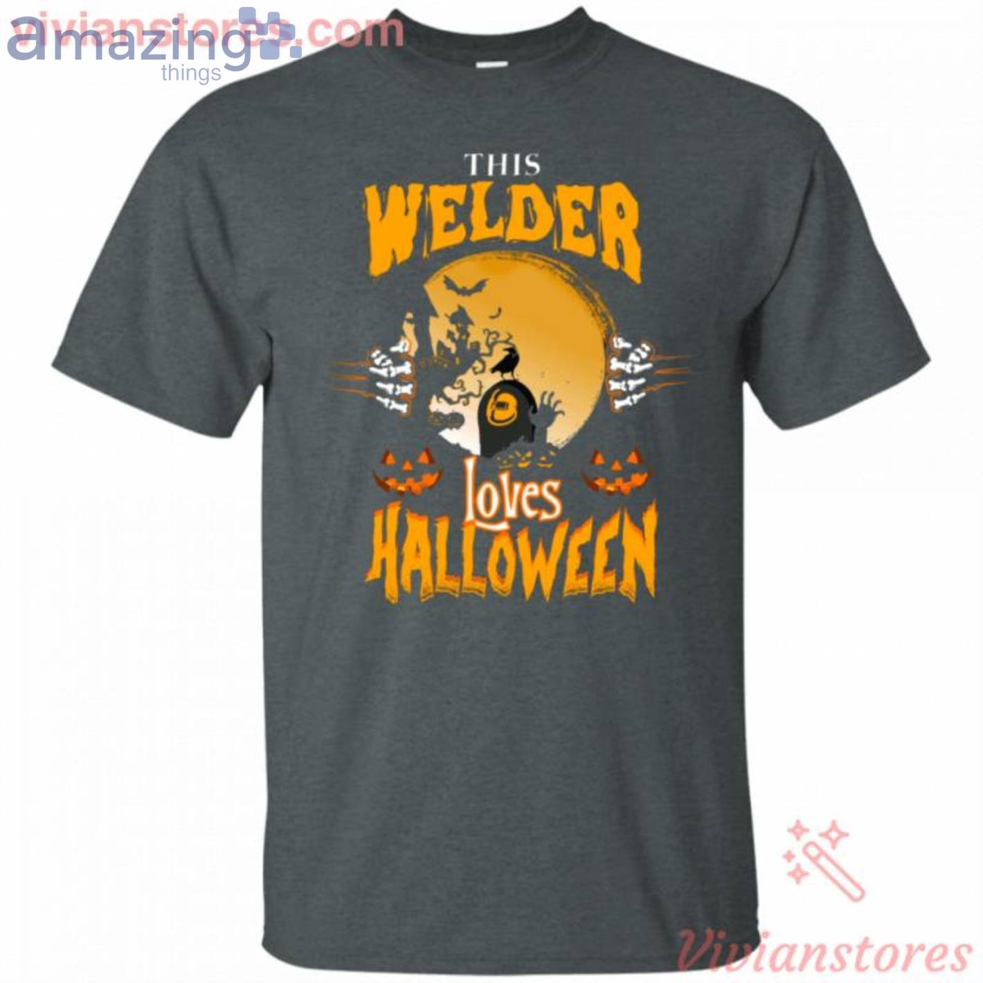 This Welder Loves Halloween T Shirt image This Welder Loves Halloween T-Shirt Product Photo 3
