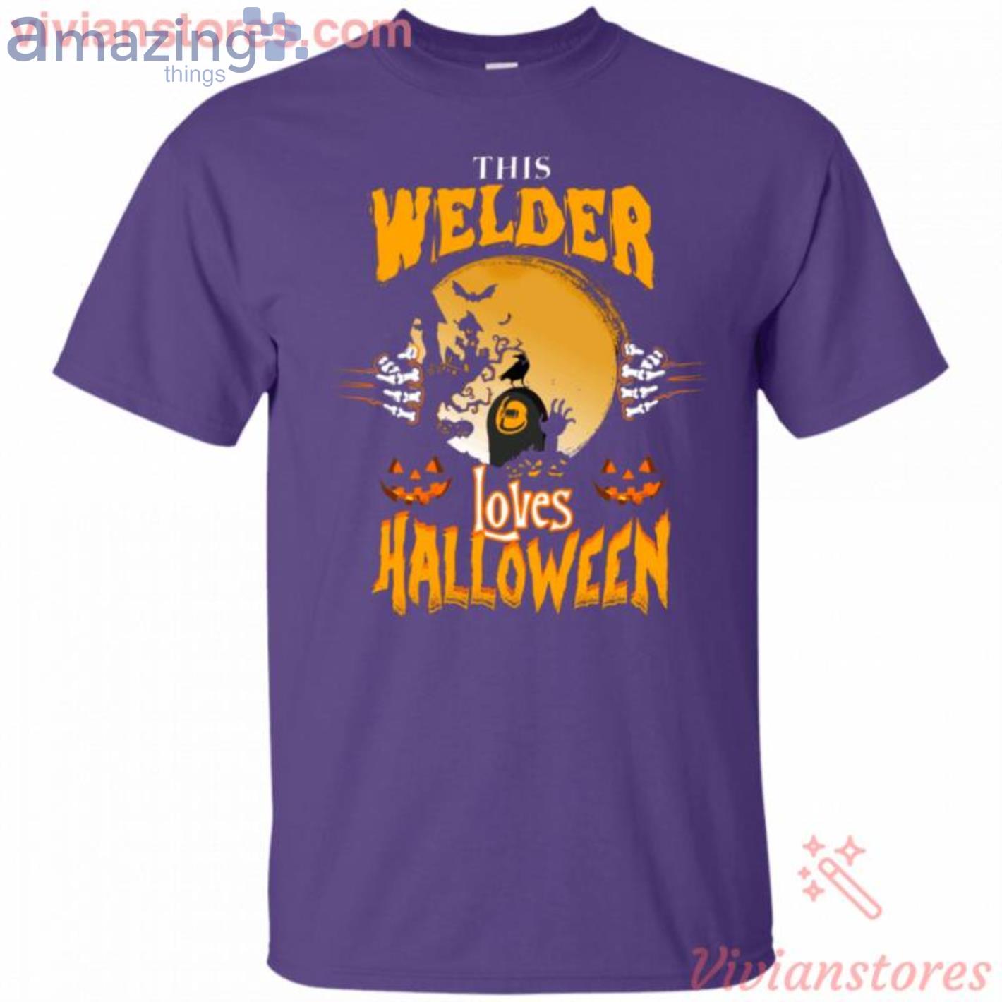This Welder Loves Halloween T Shirt image This Welder Loves Halloween T-Shirt Product Photo 4