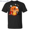 Three Golden Retrievers And A Pumpkin Halloween T-Shirt Product Photo 2 Product photo 2