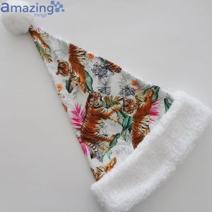 Tiger Christmas Santa Hat For Adult And Child image Tiger Christmas Santa Hat For Adult And Child Product Photo 3