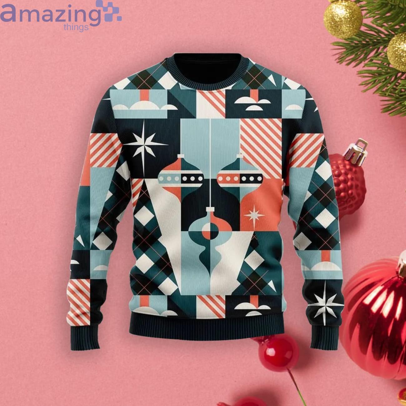 Time Christmas Gift Ugly Christmas Sweater Product Photo 1