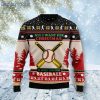 Time For Baseball Lover Ugly Christmas Sweater