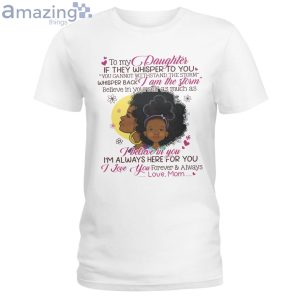 To My Daughter I Love You Forever And Always T-Shirt Long Sleeve Tee Product Photo 1