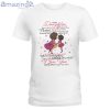 To My Daughter I Love You Pink And White T-Shirt Long Sleeve T-Shirt Product Photo 2 Product photo 2