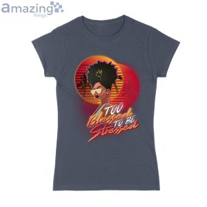 Too Blessed To Be Stressed Vintage Ladies T-Shirt Product Photo 2