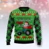 Tractor Santa Farm Lover Ugly Christmas Sweater