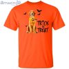 Trick Or Treat With Golden Retriever Halloween T-Shirt