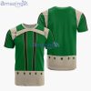 Tsuyu Asui Uniform My Hero Academia Anime Merch 3D T-Shirt
