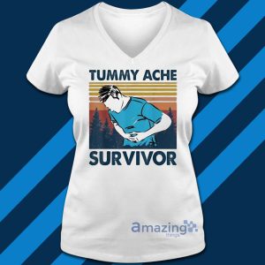 Tummy Ache Survivor Vintage Style T Shirt