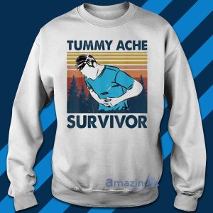 Tummy Ache Survivor Vintage Style T Shirt