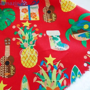 Turtle Pineapple Christmas Decors Pattern Christmas Santa Hat For Adult And Child image Turtle Pineapple Christmas Decors Pattern Christmas Santa Hat For Adult And Child Product Photo 4