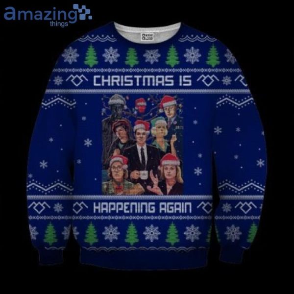 Twin Peaks Christmas Is Happening Again Sweater Product Photo 1