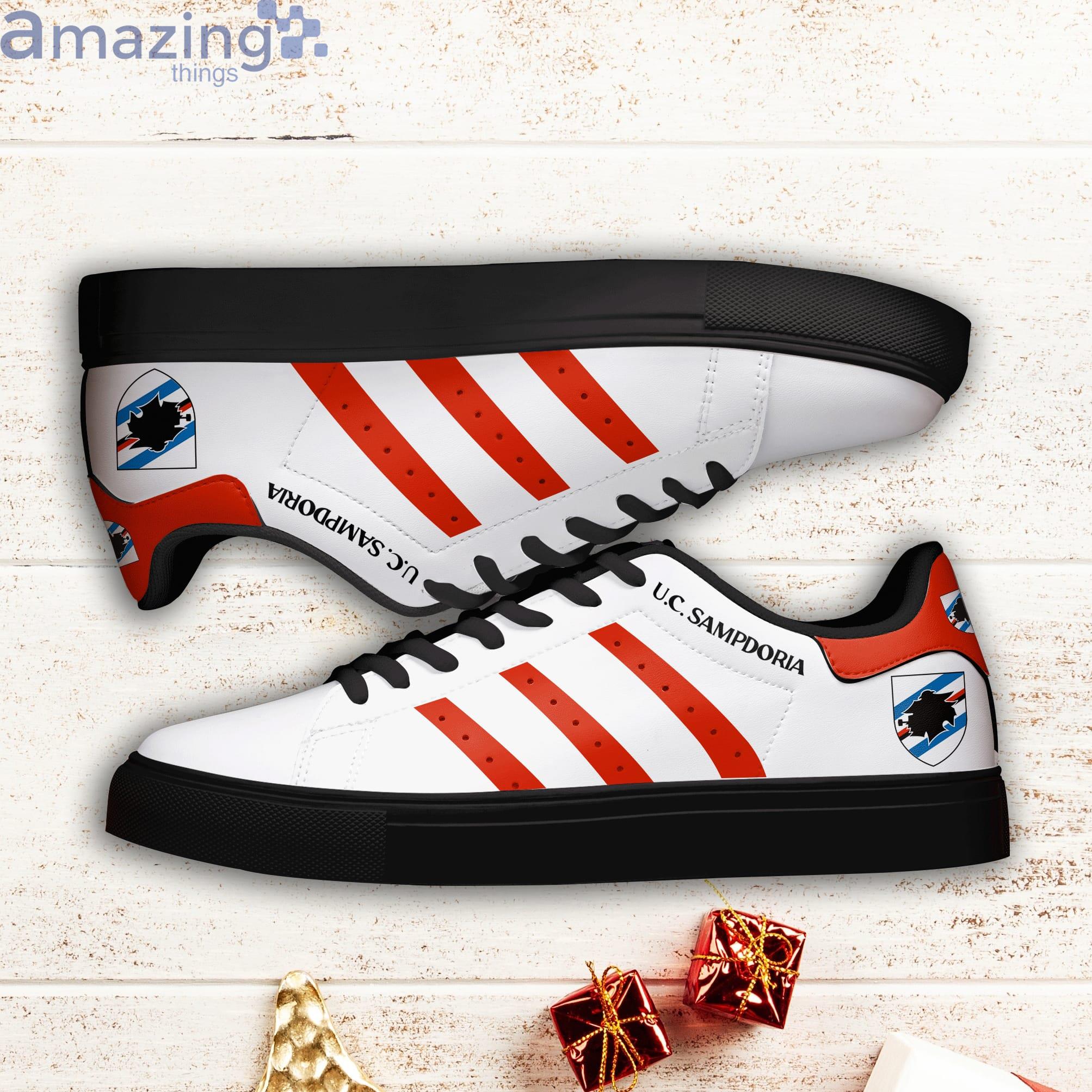 U.C. Sampdoria Stan Smith Low Top Skate Shoes image U.C. Sampdoria Stan Smith Low Top Skate Shoes Product Photo 2